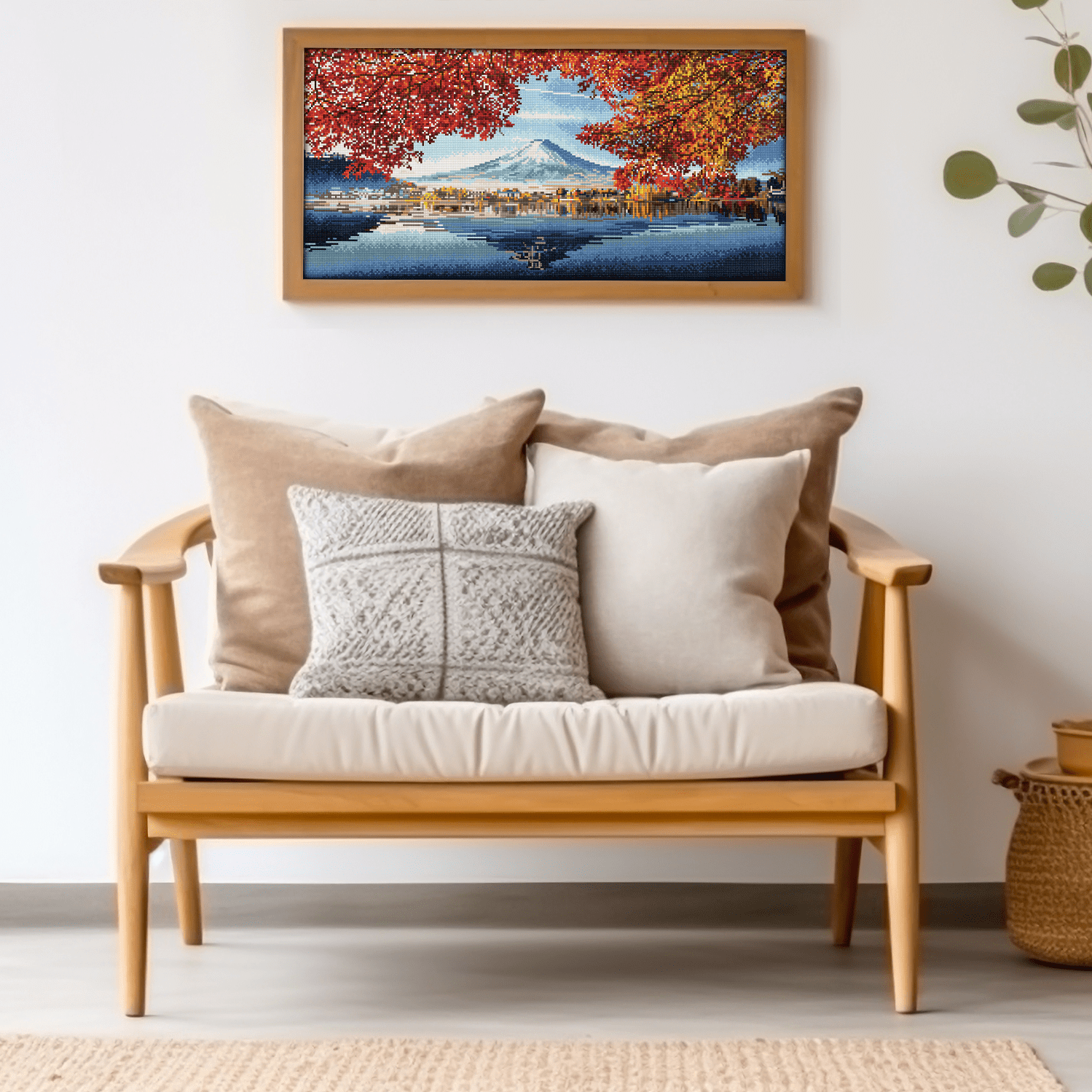 Diamond Dotz Autumn View Diamond Painting Kits for Adults - Diamond Art Kits a Relaxing Creative Craft Kit with Dotz Gems 28.7x13.8
