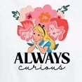 thumbnail image 3 of Disney - Alice in Wonderland - Alice Always Curious - Women's Short Sleeve Graphic T-Shirt, 3 of 5