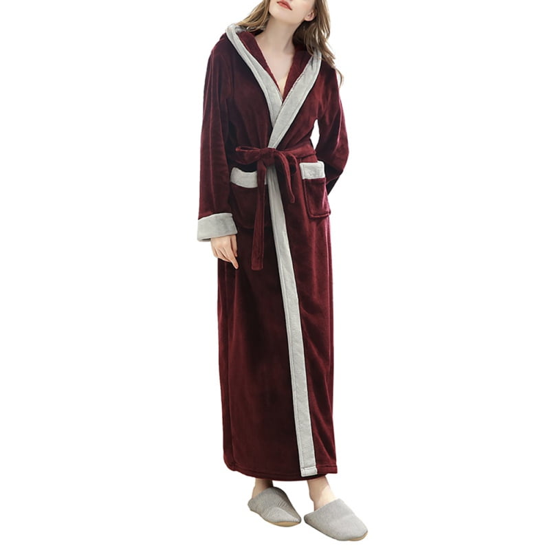 long velvet robe