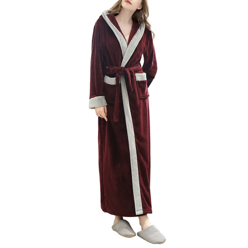 long velvet robe