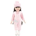 thumbnail image 2 of Tenue de Poupée Créative Adorable Vêtements de Mode pour Poupée Accessoires de Poupée pour Poupée de 18 Po, 2 of 10