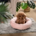 thumbnail image 4 of KASENTEX Dog Bed, Round Dog Beds for Medium/Large Dogs, Donut Dog Bed and Cat Bed Anti Slip & Machine Washable, 4 of 19