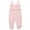 Mauve Chalk, variant on by Gerber baby Girl Long Leg Romper with Ruffle Detail, Sizes 0/3 Months - 24 Months