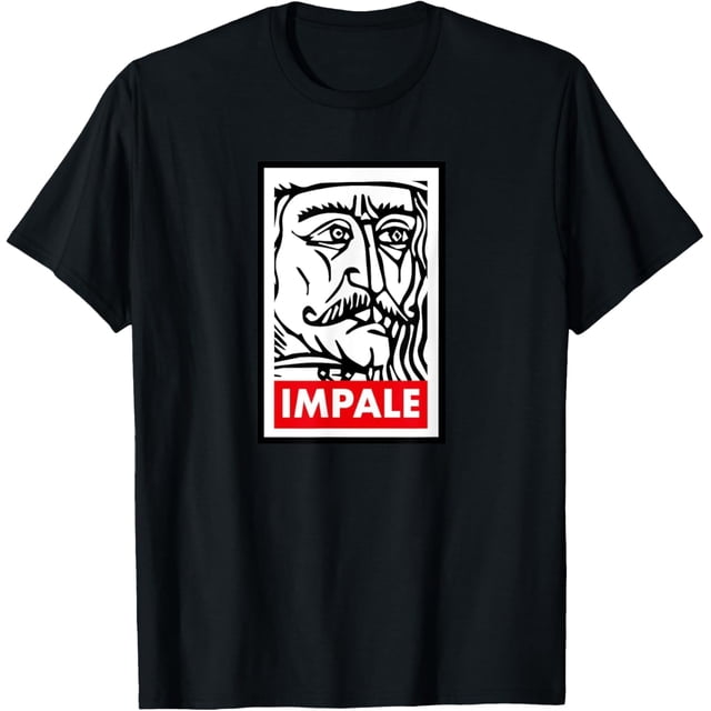 Vlad The Impaler Impale Gothic Grunge Occult Vampire Camiseta