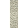 thumbnail image 3 of Nourison Vail Modern Chevron Iv/Green 2'3" x 7'6" Area Rug, (8' Runner), 3 of 8