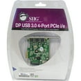 thumbnail image 3 of SIIG DP USB 3.0 4-Port PCIe i/e - USB adapter - 4 ports, 3 of 5