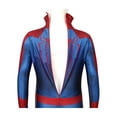 thumbnail image 5 of Halloween Costume Superhero Classic Red Blue Spider Suit Brand New Day Hero Full Bodysuit for Halloween Party Role Play Outfit Red S, 5 of 6