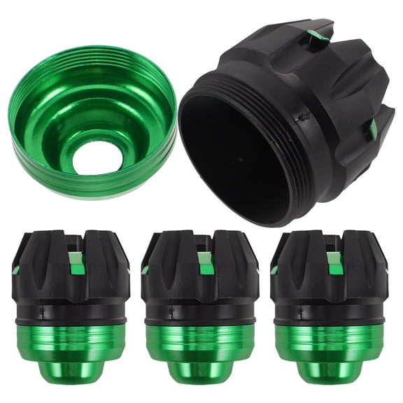 OULII 4Pcs Front Fork Guard Covers Shock Absorption Motorcycle Frame Slider Kit