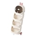 thumbnail image 4 of Carrito de almacenamiento, carrito rodante, cesta multiusos para frutas y verduras, estantería móvil 4 niveles, 4 of 9