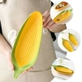 thumbnail image 7 of ACDANC Ceramic Corn Cob Holders Corn Dish Non Slip Bottom Appetizer Plates Sushi Serving Trays Platters Microwave Dishwasher Oven Safe, 7 of 7