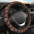 thumbnail image 4 of Cauagu A Cup Of Black Coffee On A Saucer Print Car Steering Wheel Cover - Universal Car Accessory for Diverse Cars for Steering Wheel with a Diameter of 14.5"-15", 4 of 7