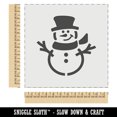 thumbnail image 2 of Smiling Snowman Winter Christmas DIY Cookie Wall Craft Stencil - 11.5 Inch, 2 of 5