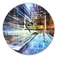 thumbnail image 1 of Designart 'Future Industry ' Modern wall clock, 1 of 2