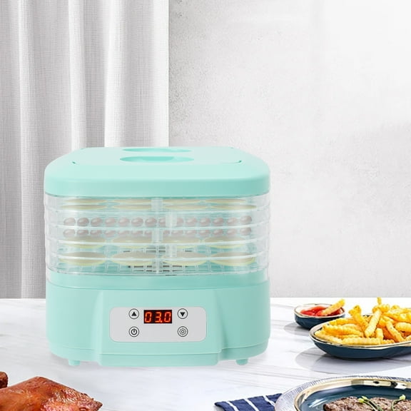 6-Tier Macaron Green Food Dryer Machine Home Food Dehydrator 200W Food Dehydrator Machine for Home Use