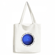 Neptune Around Planet Gas Tote Canvas Bag Shopping Satchel Casual Handbag