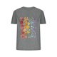 thumbnail image 1 of Camisetas de Verano de Mujer Pequeña Flor Impresa Cuello Redondo Manga Corta Superior, Verano Superior de las Mujeres, 1 of 8
