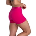 thumbnail image 5 of Fruit of the Loom Women's 360 Stretch Comfort Boxer Brief Underwear, 4-Pack, 5 of 7