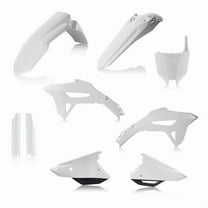 Acerbis Plastic Kit Full for CRF450R '21 White W/Black 2858921035