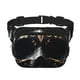 thumbnail image 1 of Fotbe Gold Pattern Black Skull Cangurera Cuadrada con Estampado de Doble Capa, Bolsa de Cintura Ajustable Mini para Hombres y Mujeres, 1 of 9