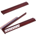 thumbnail image 6 of USA MJ TABLE Durable Tile Games, Multi-color Wood, 9.75" x 3.75" x 9.75", 6 of 7
