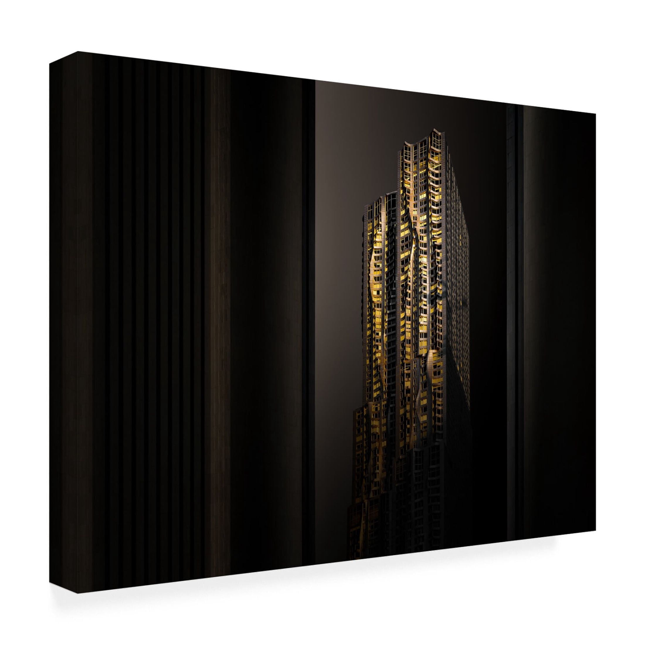 Canvas Wall Art - Ute Scherhag 'Golden Hour' Wall Art for Living Room, Bedroom, or Office Décor by Trademark Fine Art - 47 x 35 Inches