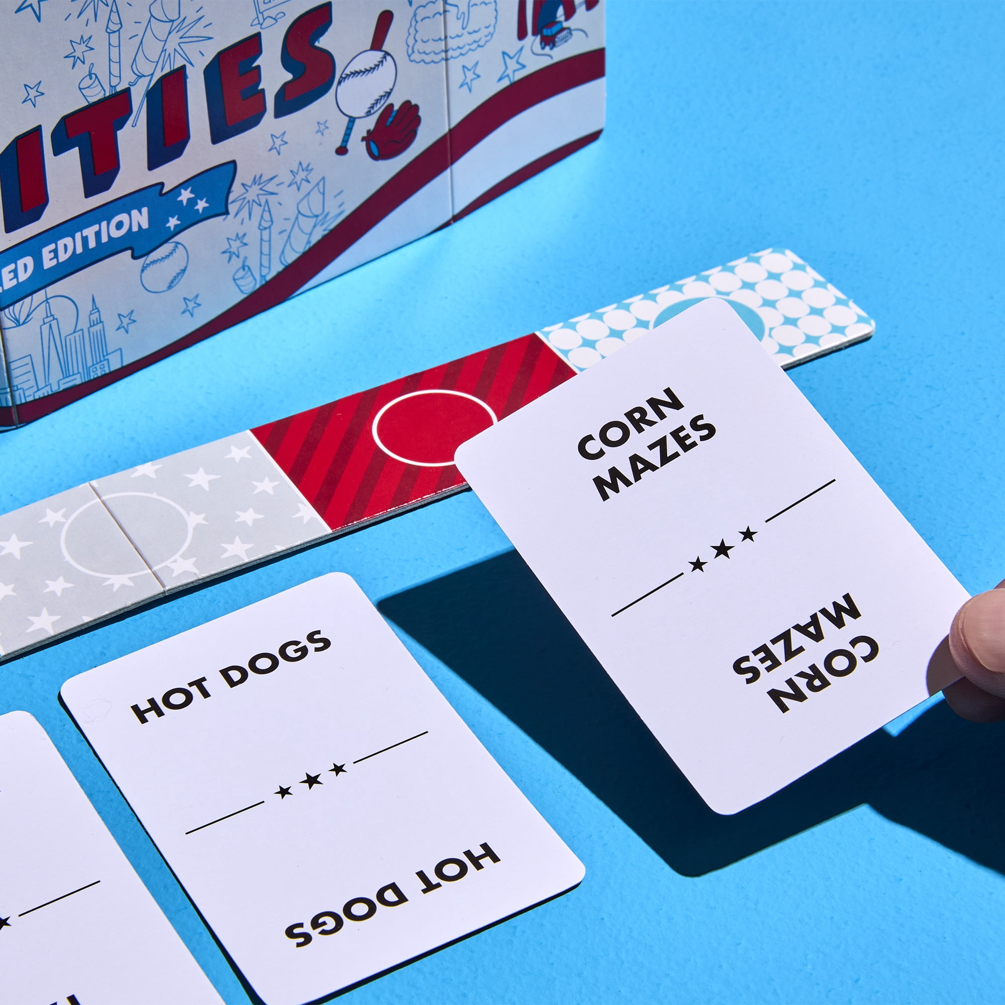Priorities Star-Spangled Edition Game, Party Game of All-American Choices, Teens, Family, Fun Summer Activities for Kids & Families, Ages 14+