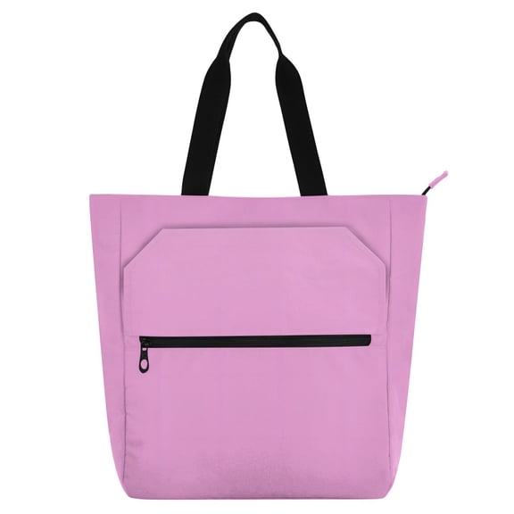 ALAZA Light Pink Background School Book Bag Kids Tote Bags Handbag
