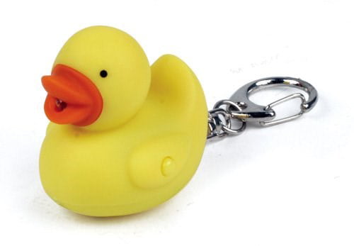 Kids Boys Fun Children's Soft Fur Baby Duck Charm Key chain Key ring 8 3 FOR 2 