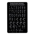 thumbnail image 4 of Milaget Tableau d'Alphabet en Braille Cadeaux en Anglais Tableau d'Alphabet en Braille pour Adultes, 4 of 9