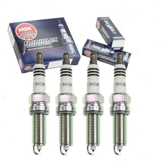 4 pc NGK Iridium IX Spark Plugs compatible with Hyundai Veloster 1.6L L4 2012-2017
