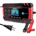 thumbnail image 1 of Cargador automático de baterías de coche 12 V/8 A 24 V/4 A para camión, 1 of 7