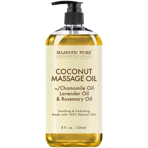 Aceite de masaje Majestic Pure Coconut Refreshing 240 ml