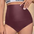 thumbnail image 4 of Women's Shorts Wide Leg High Waisted Pu Leather Skinny Sexy Summer Casual Beach Shorts S-2XL, 4 of 7