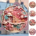 thumbnail image 4 of Nouveau Pendentif de Saint-Valentin Style Ange Rose Thème Acrylique Transparent, 4 of 4