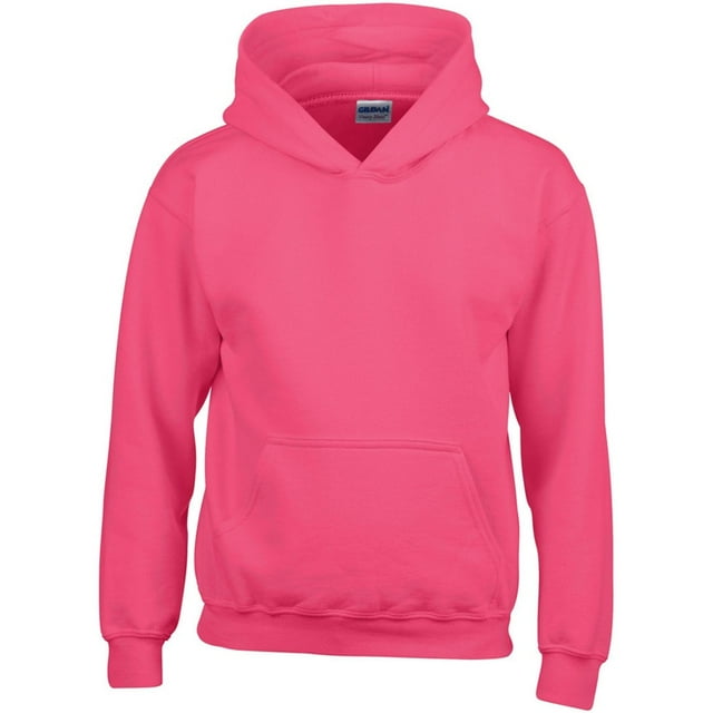 Gildan Heavy Blend Childrens Hooded Sweatshirt Top / Hoodie