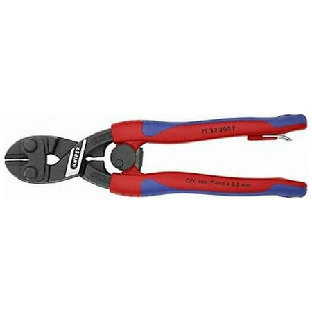 UPC: 0843221021627 | Knipex Mini Bolt Cutter 8  Overall Length 71 32 200 T BKA