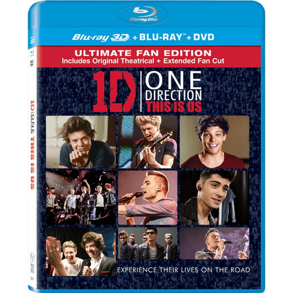 Dvd This Is Us One Direction One Direction: This Is Us (Blu-ray + DVD) - Walmart.com - Walmart.com