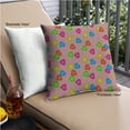 thumbnail image 2 of Ahgly Company Outdoor Square Patterned Throw Pillow, 18 inch by 18 inch, 2 of 6