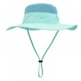 thumbnail image 1 of Men‘s and Women‘s Sun Protection Floppy Visor Bucket Hat, 1 of 8