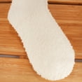 thumbnail image 5 of Chirpy Socks Women's Fuzzy Knee High Socks - White - 1 Pair - Size 4-10, 5 of 6