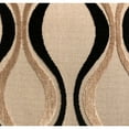 thumbnail image 3 of Plutus Misty Belvedere Luxury Throw Pillow in Brown and Black Tones - Double sided 18" x 18", 3 of 3