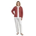 thumbnail image 6 of Turtle Bay New York Women's Classic Button Front Cable Knit Cardigan in Soft Acryllic, 6 of 6