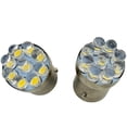 thumbnail image 2 of Rebaydo 2pcs 1154 Miniature Bulb 6 Volt BAY15D Base 9 LED Dual Filament (Color:Warm White 3000K;), 2 of 4