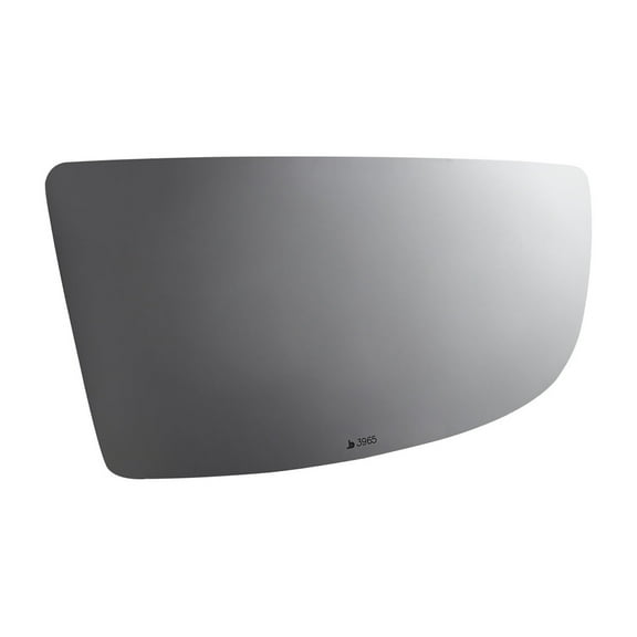 Burco 3965 Lower Convex Passenger Side Replacement Mirror Glass for 2015-2016 Ford Transit W/O Baking Plate
