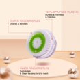 thumbnail image 2 of Reemplazo de cabezal de cepillo de limpieza facial, 4 cabezales de cepillo de limpieza facial compatibles para limpieza profunda, exfoliación suave, eliminación de puntos negros y masaje de, 2 of 6