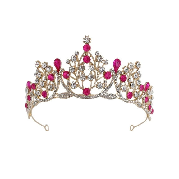 Princess for Women & Girls - Sparkling Rhinestone for Weddings, Birthdays, Prom & Pageants, Royal Bridal Hair Accessories