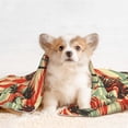 thumbnail image 4 of Naloa Colorful Hawaii Palms Dog Blanket, 3 Sizes Cat Blanket for Indoor Cats Large Medium Small Dog Gifts-Small, 4 of 8