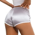 thumbnail image 4 of Women's High Waisted Stretchy Casual Summer Shorts Sexy Booty Retro Sports Yoga Gym Running Pants Flowy Shorts S-2XL, 4 of 4