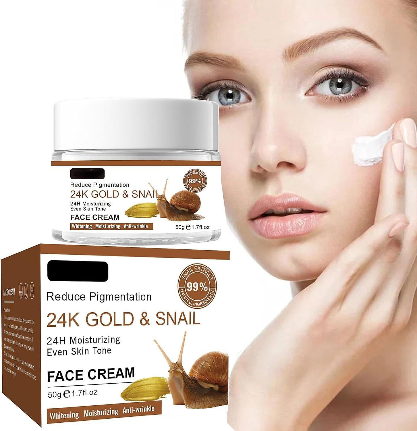 Snail Mucin Serum, Snail Mucin Moisturizer Face Cream For Women