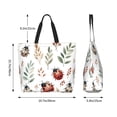 thumbnail image 5 of Rocae Watercolor Ladybug for Big Capacity Shoulder Bag with Pockets,Tote Bag for Women Handbag, 5 of 8